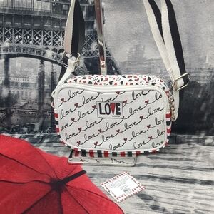 Brighton Love Scroll Crossbody Bag